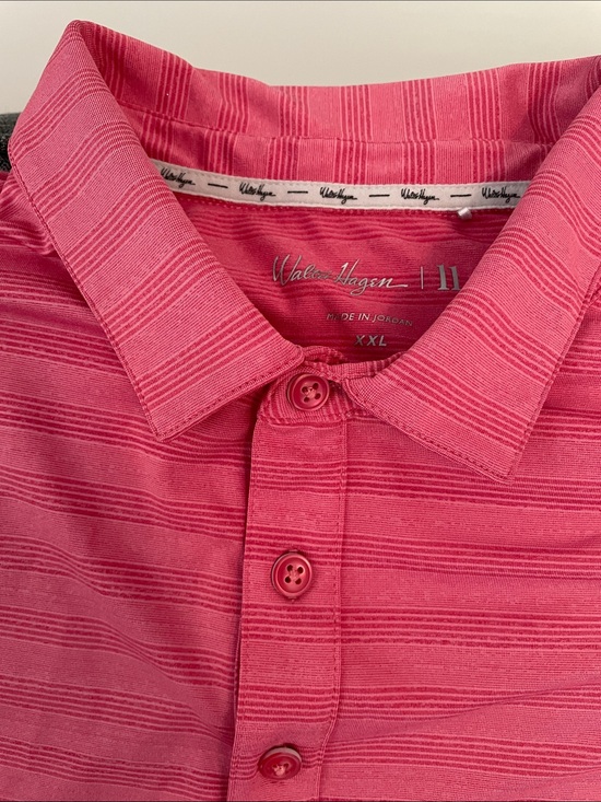 Walter Hagen Other - Walter Hagen Pink Striped Men's Polo Shirt
